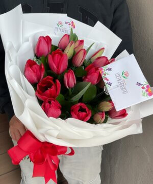 Legado de amor 20 tulipanes