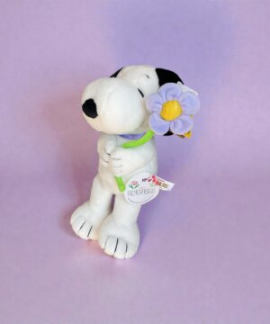 Snoopy con flor