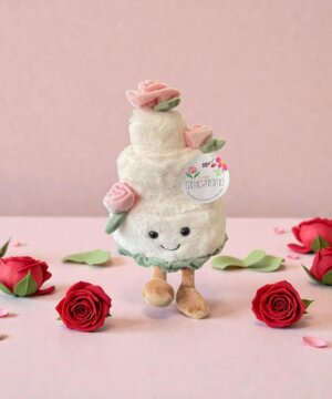 Pastelito con rosas